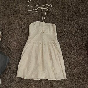 American Eagle Outfitters White Eyelet dress